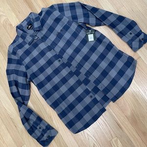 O’Neill Men’s flannel shirt size L. New with tags.